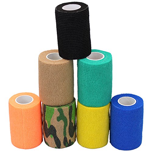 Lenhar 7,6 cm Vet tape Wrap Bulk, self Adherent