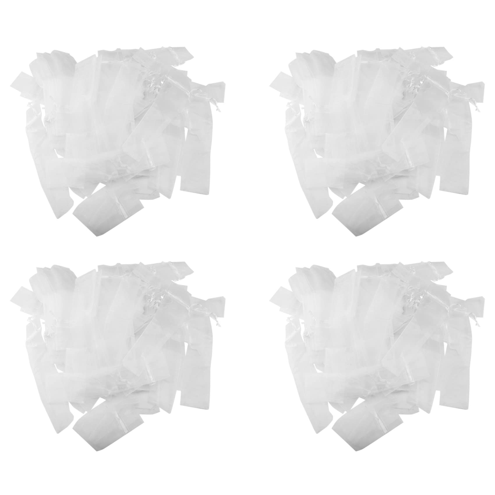 Sac de Poche Organza pour Ventilateur Pliant de Cérémonie x400