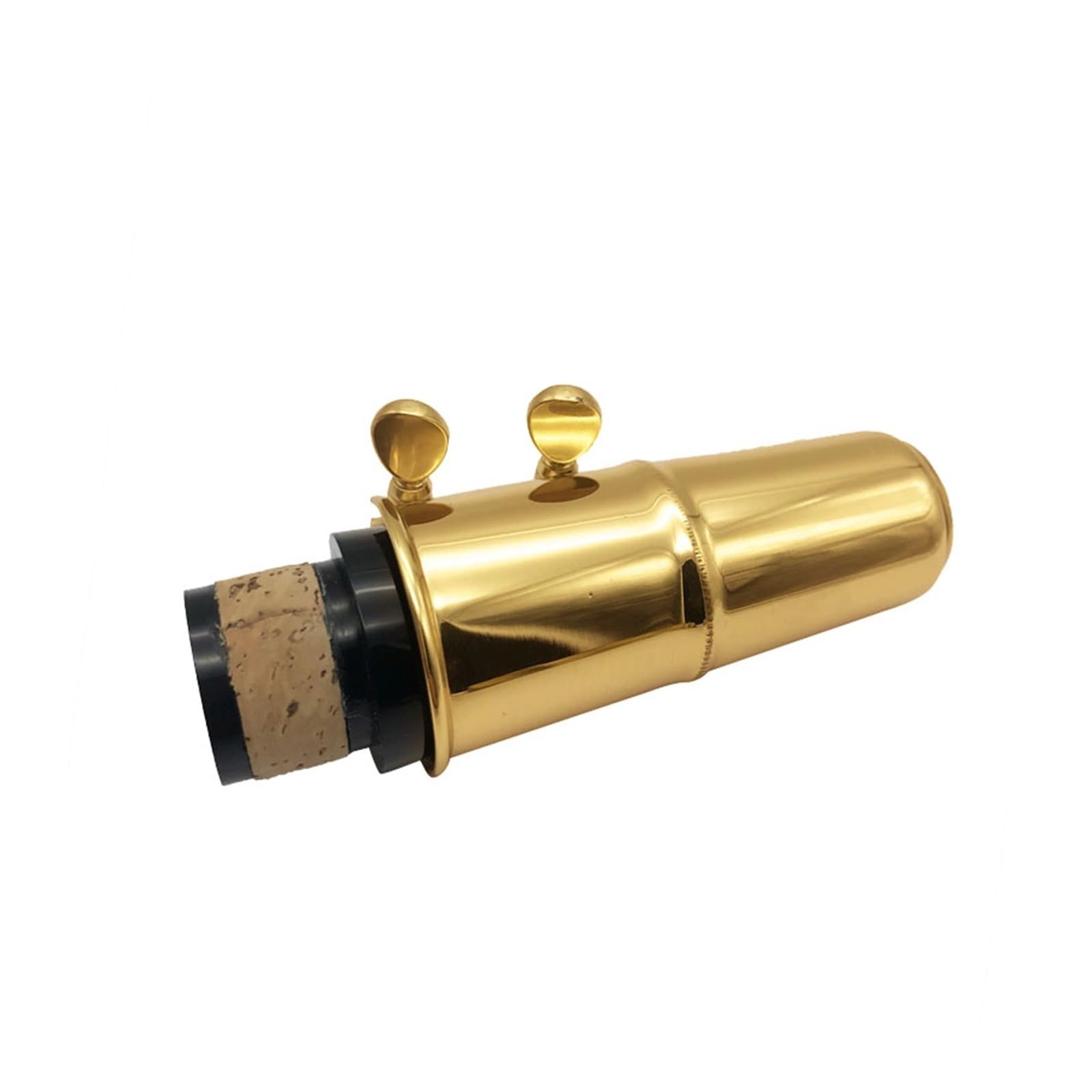 clarinete accesorios instrumentos Boquilla De Clarinete Plano Bb, Conjunto Dorado De Cuatro Piezas, Boquilla, Tarjeta De Metal, Tapa De Anillo De Cobre, Accesorios Para Clarinete De Lengüeta