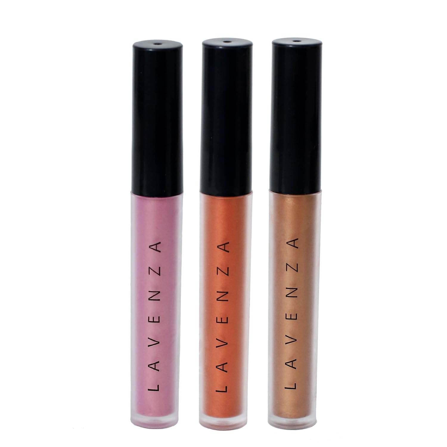 Sponsored Ad - Liquid Eyeshadows Value Combo Pack, Long-lasting, Vegan, Silicon Free, Smudge proof - Golden Pink, Fiery Copper & Mocha Bronze