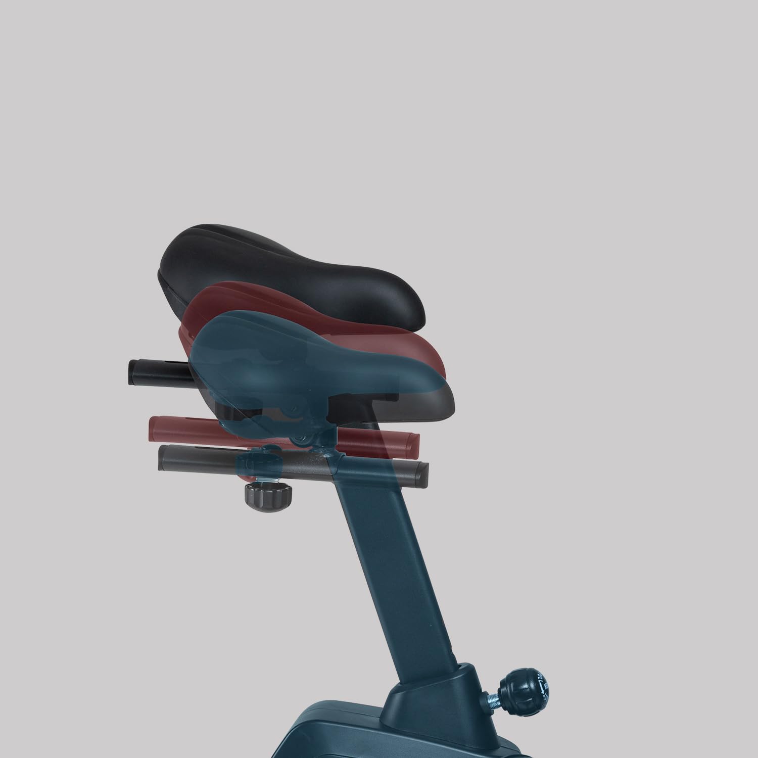 Capital Sports Durate - Cyclette, Ergometro, Cyclette da Camera con Cardiofrequenzimetro, Resistenza Regolabile 8 Livelli, LCD, Volano da 9 kg, 9 Programmi Preimpostati, Max. 100Kg