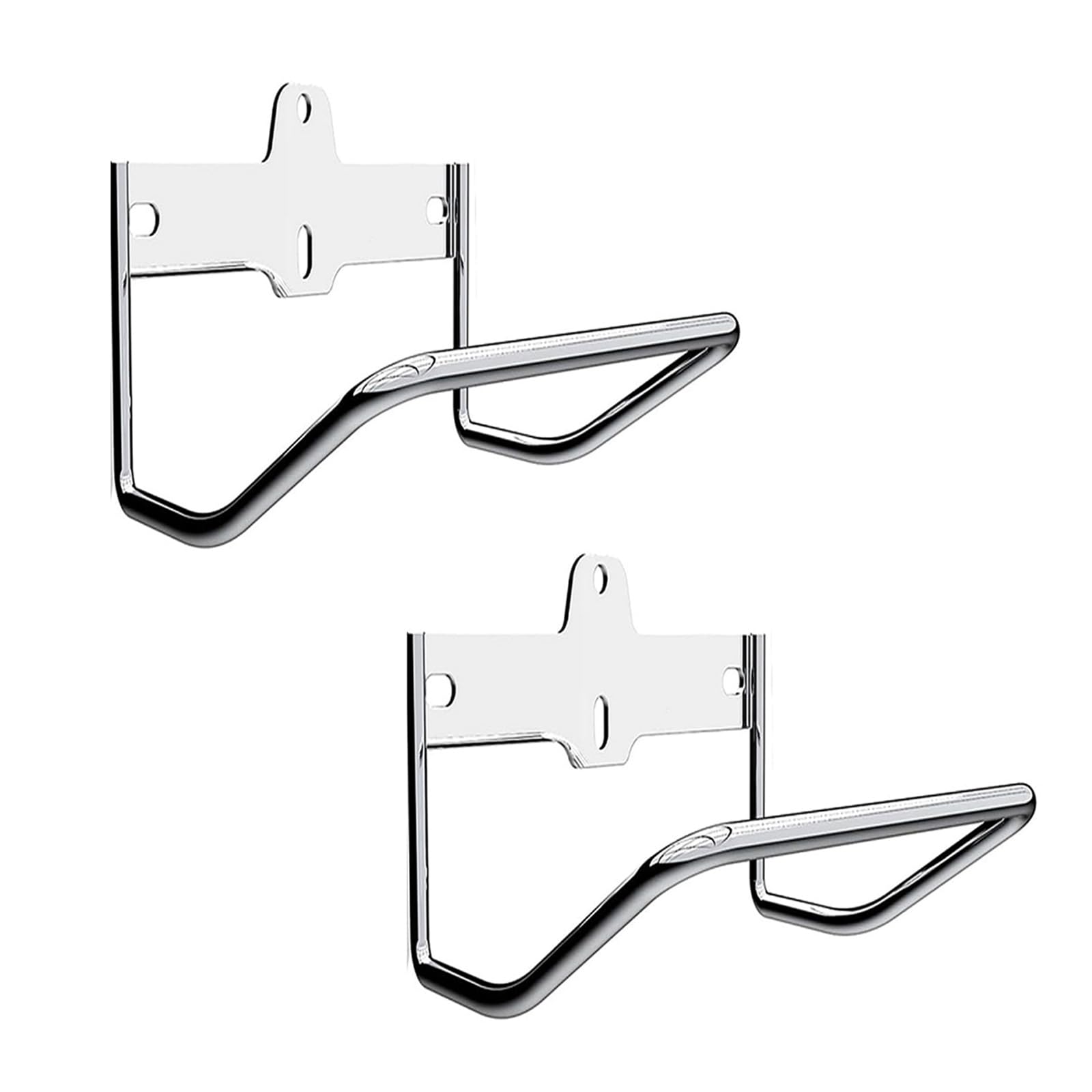 Staffa a parete in acciaio inox per garage Heavy Duty Rack Tool Hook Facile installare gancio per scala