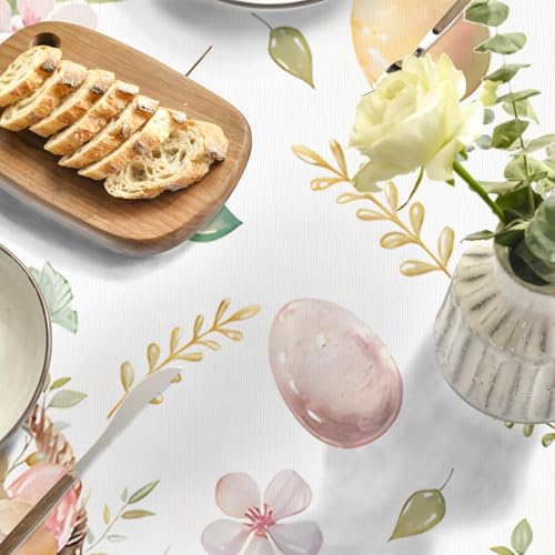 Nappe anti-tache imperméable rose timide pour table de fête