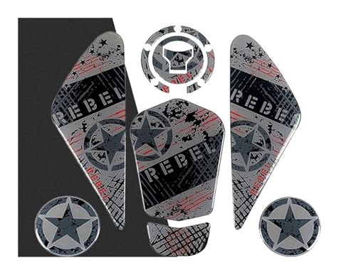 Protection réservoir moto Rebel 500 adhésif antidérapant durable - 2