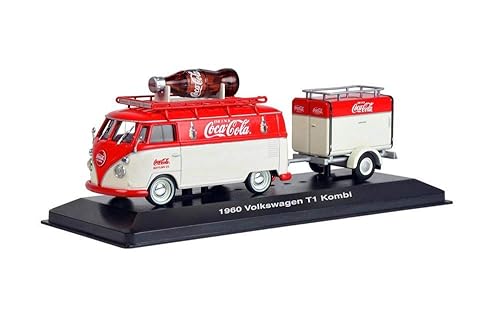 1960 Volkswagen T1 Kombi Van with Trailer, Coca-Cola - Motorcity
