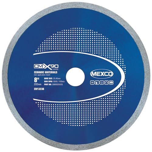 Disque diamanté Mexco CMX pour poser le carrelage de cuisine et salon