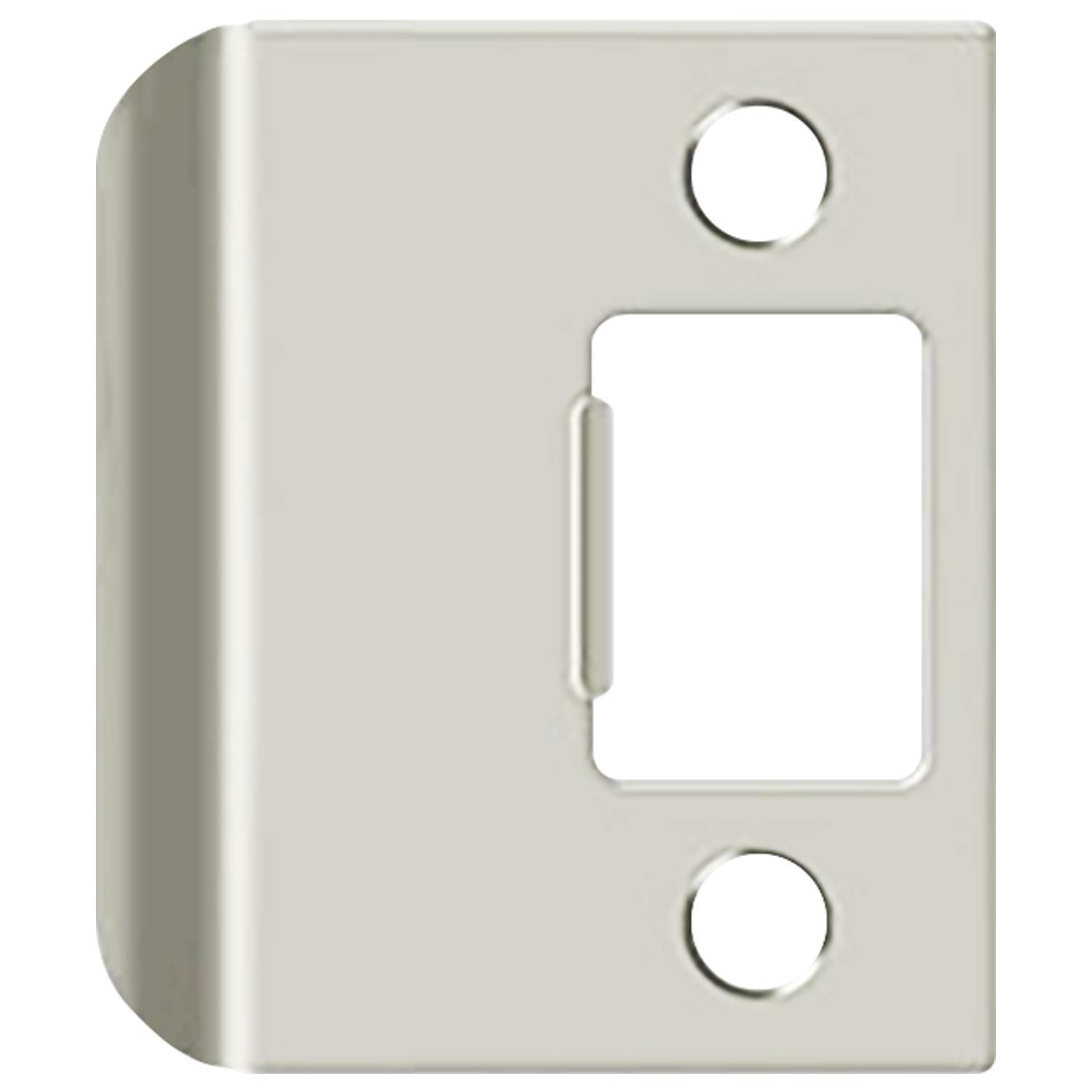 Nuk3y SP2 2" x 2-1/4" Extended Lip Strike Plate, Satin Nickel