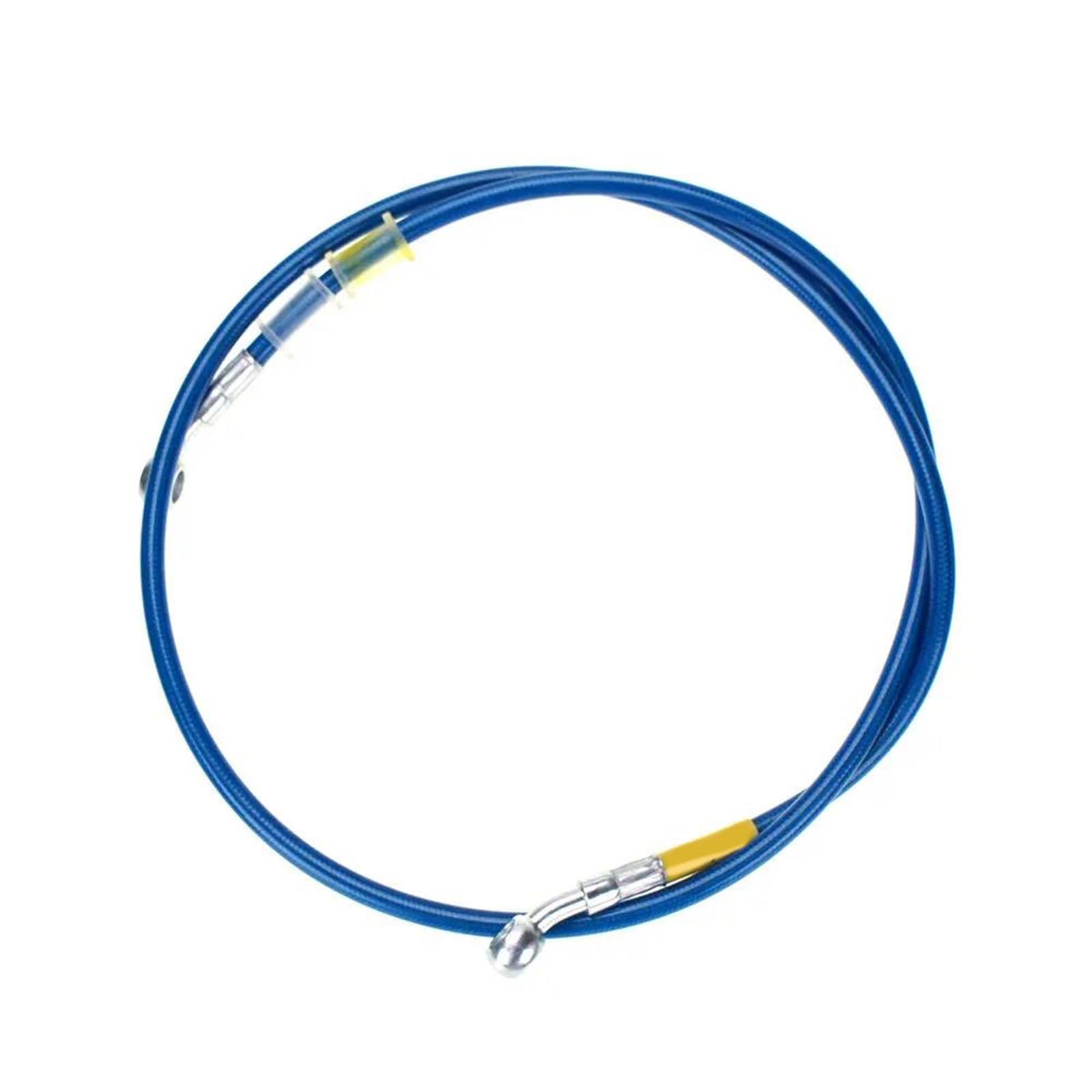 Hydraulic Brake Hose for Kawasaki for Suzuki for Y-AMAHA Motorcycle Brake Hose Hydraulic Line Cable Braided Oil Pipe 400mm-2200mm 10mm 28° Banjo(2200mm)