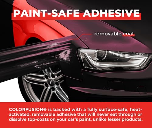 Image of ColorFusion PPF by VViViD, Matte Stealth Cosmic Purple Dry Apply PPF Vinyl Car Wrap Roll 20ft x 5ft