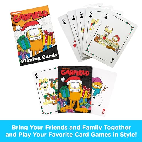 Baraja de Cartas Garfield Christmas AQUARIUS miniatura 2