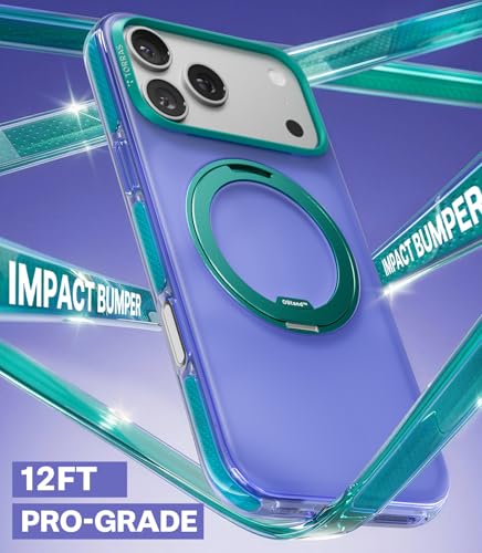 Coque iPhone 17 Pro Max de qualité premium protection caméra et dos mat bleu