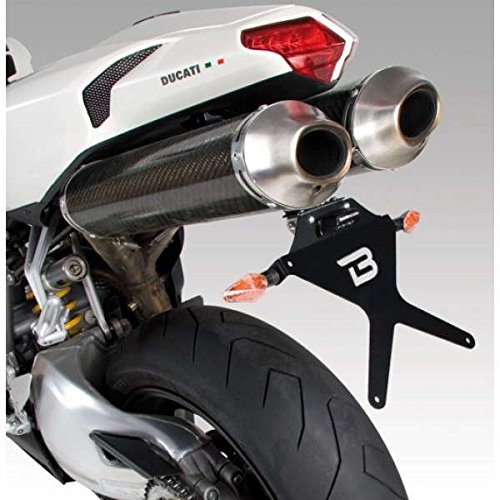 Barracuda moto portatarga regolabile Ducati 848 1098 1198