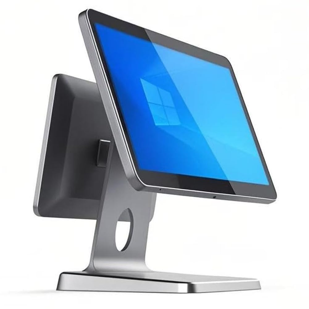 System POS a doppio schermo, registratore cassa con angolo dello schermo