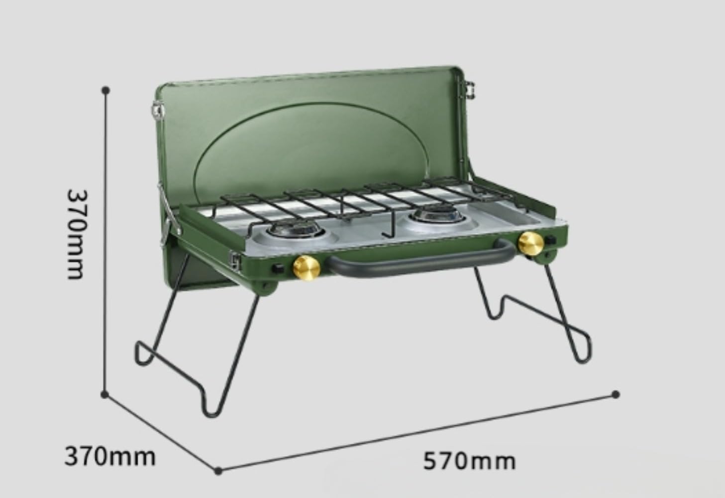 Amazon | Fiegcit バーベキューコンロ アウトドア用 OD缶 強火力7kW 2