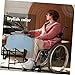 Healeved 1set Wheelchair Dining Table Tray for Elderly Removable and Easy to Install Elegant Wheelchair Accessory for Comfortable Mealtime and Reading