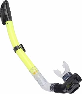 3 colores de alta calidad silicona boquilla de natación tubo de respiración de aire seco completo