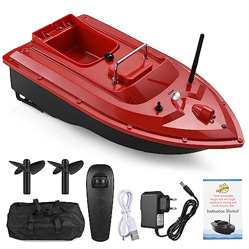 Bateau d'alimentation de pêche Karlak télécommandé de 500M pour appât - 2
