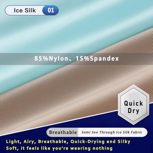 Men's Separated Pouch Boxers Fly Pouch Front Open Enhance Bulge Underwear Quick Dry Ultra-Thin Trunks3