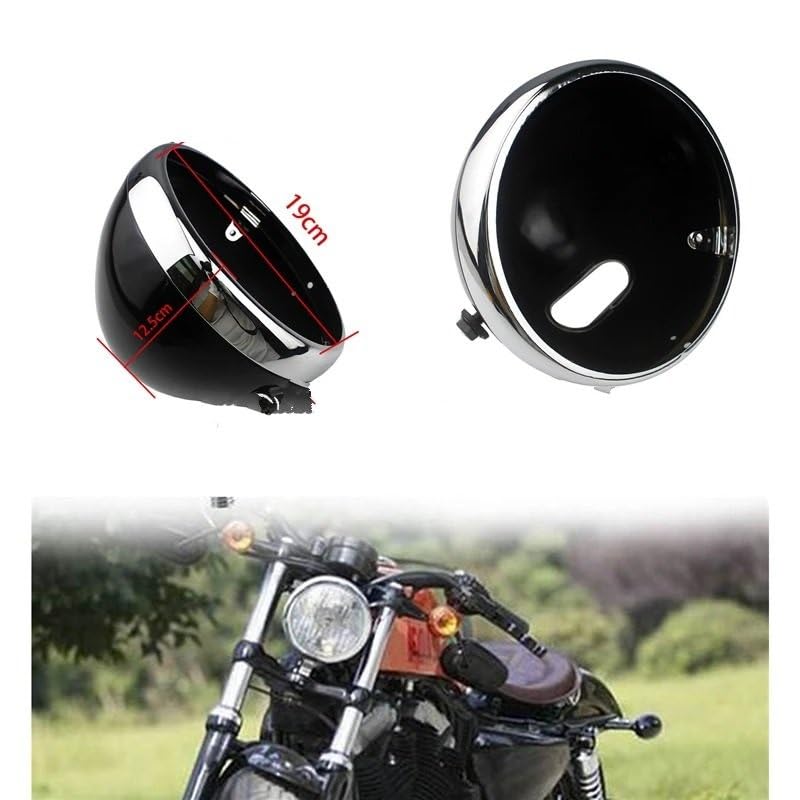 Boîtier de phare de 7 pouces résout les vibrations sur moto Harley - 2