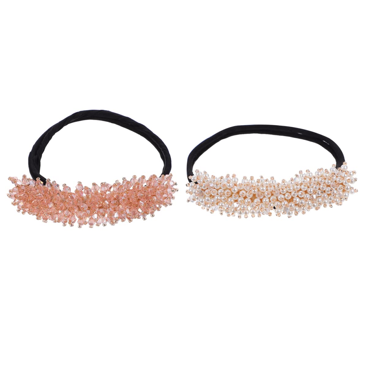 WOFASHPURET 2Pcs Hair Bun Maker Elegant Hair Styling Accessory for Women DIY Hair Doughnut Tool for Unique Distinctive Hairstyles for Daily Wear Special Occasions