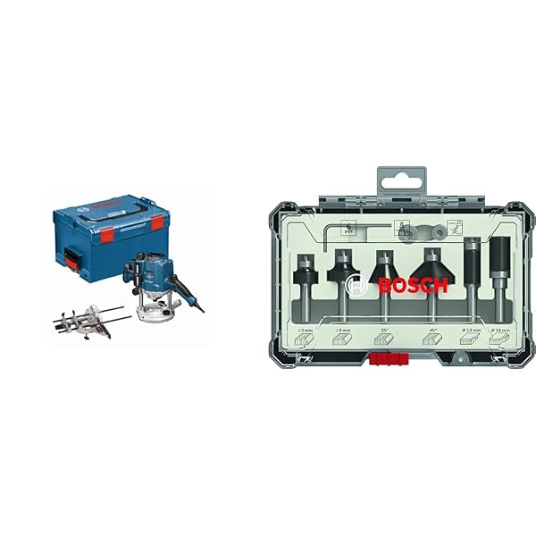 Bosch Professional GOF 1250 CE Oberfräse 1250 W in L-BOXX