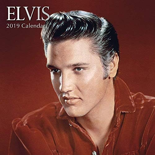 2019 Elvis Wall Calendar, 12 x 24 inch Monthly Calendar, 16-Month
