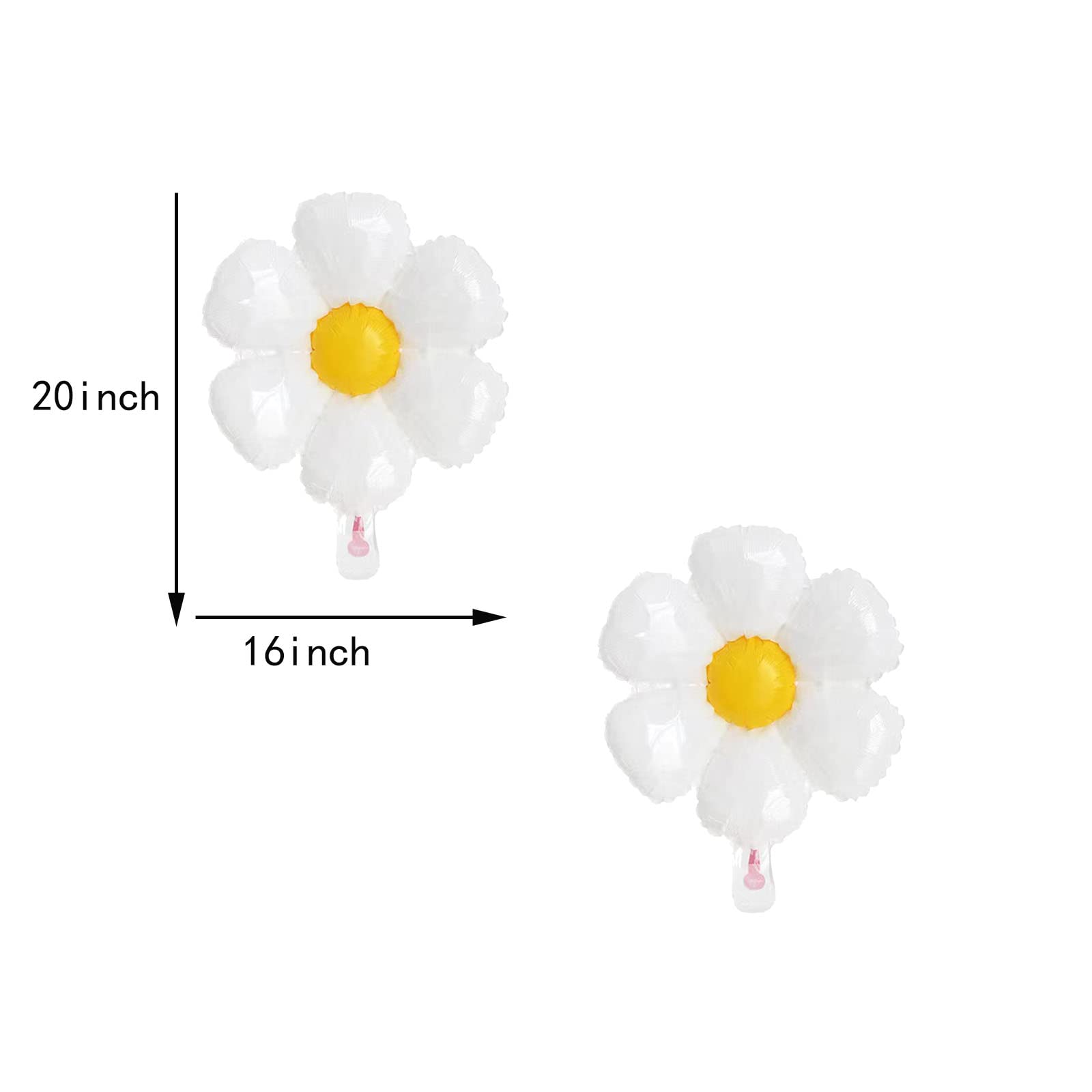 Amazon.co.jp: デイジーバルーン 8個 大きな花の風船 2つのサイズ