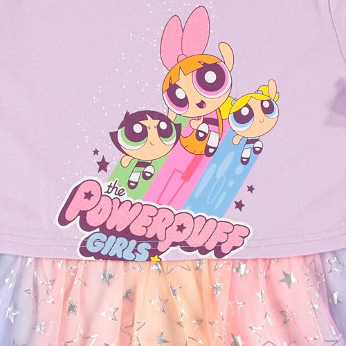 Powerpuff Girls Dress with Tulle Skirt- Powerpuff Tutu Dress - Sizes XS-XL (4-16)4
