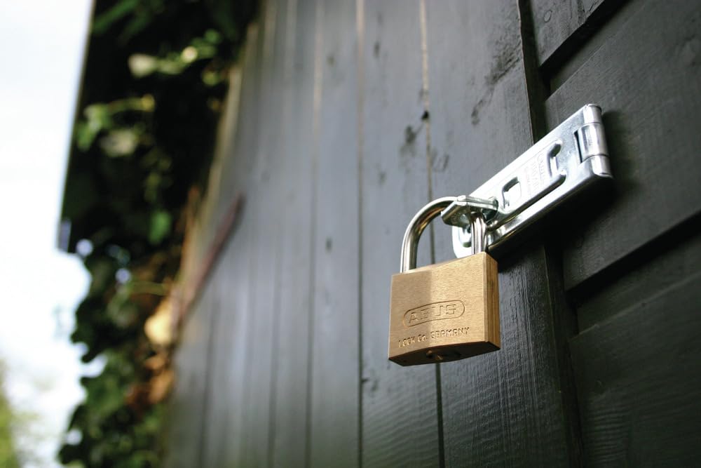 ABUS hangslot Titalium 64TI/50 - kelderslot met slothuis van speciaal aluminium - geharde stalen beugel - ABUS veiligheidsniveau 6