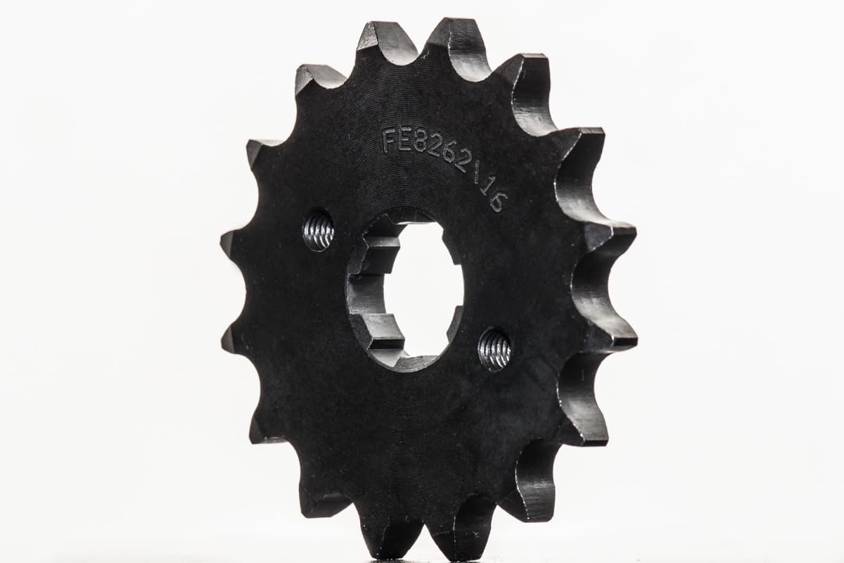 Kit chaine couronne pignon renforcée RK compatible avec Kymco Zing 125 1998 16X41 couronne acier