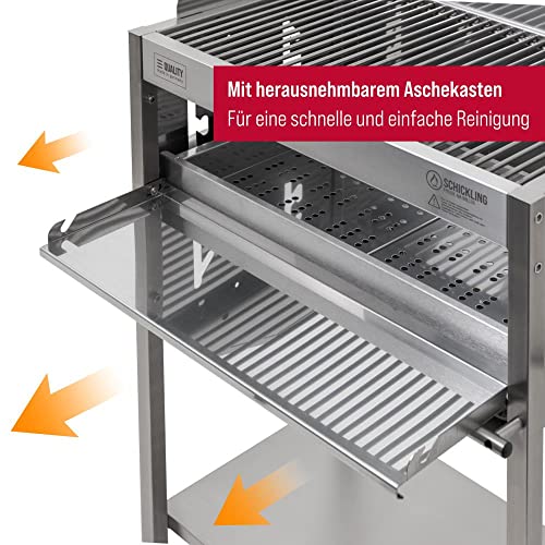 Profistar 1000 Holzkohlegrill von Schickling - GRILLARENA