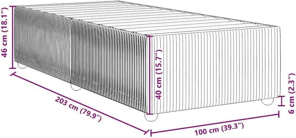 Twin XL Bed Frame Light Grey Polyester Fabric Upholstery Engineered Wood Platform Foundation Sturdy Durable Modern Minimalist Bedroom Mattress Support Easy Assembly No Box Spring Needed