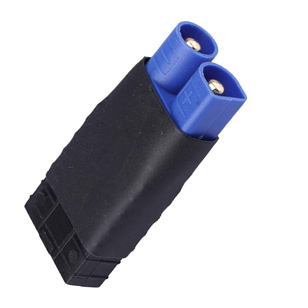 Adaptateurs Traxxas Vers EC3 : 2 Paires Mâle/femelle Pour Batterie Lipo, Voiture RC, Bateau, Panneau Solaire – 55A, Fil Silicone 12AWG