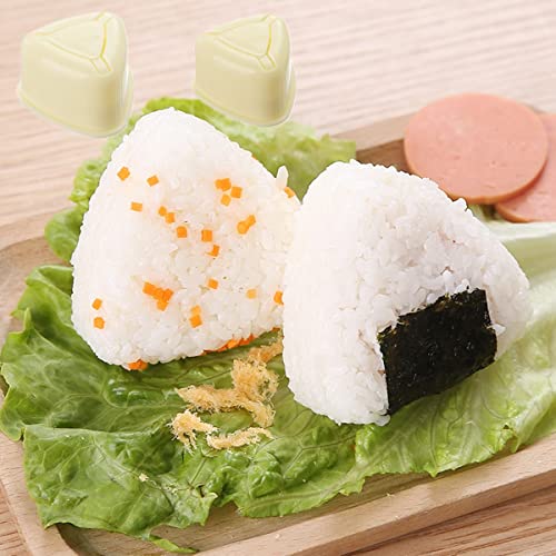 3 Pcs Sushi Onigiri Mould Triangle Sushi Mold Rice Ball Maker Sushi Press Mold Sushi Onigiri Maker for DIY Cooking - Image 3