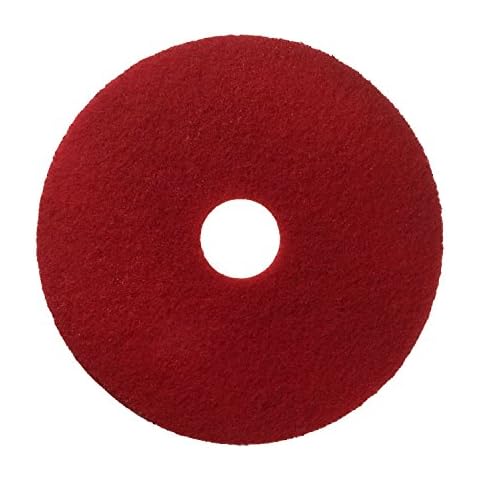 Scotch-Brite PPRT280 Super-Pad, Premium Line, 280 mm, Rot (5-er Pack) Cover