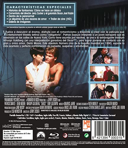 Evita el streaming lento con Ghost Blu-ray y Las Dos Caras De La Verdad 5
