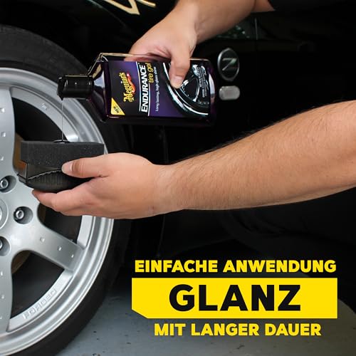 Meguiar's Reifenpflege, Endurance High Gloss für Autoreifen - Langanhaltendes Reifenglanz, 473ml - G7516EU – Ansicht 4