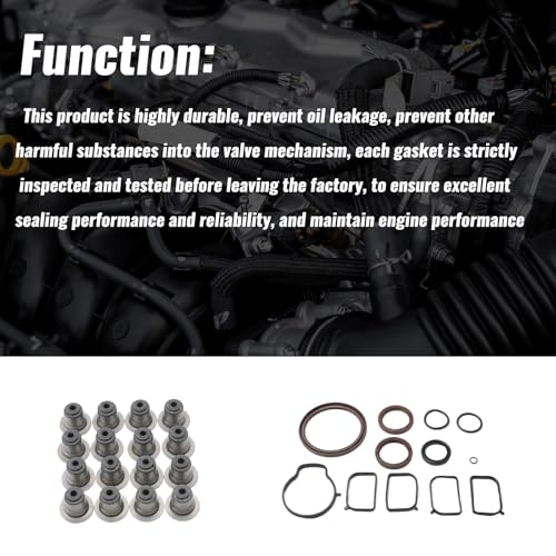 Image of CPW13893 Engine Head Gasket Set Compatible with Hyundai Santa Fe Sonata ,Kia Optima Sorento Sportage 2.4L L4 2011 2012 2013 2014 2015
