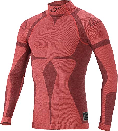 alpinestars(ApCX^[Y) FIA8856-2018F I[g[VOA_[EFA gbv ZX EVO v2 LS RED DARK RED 313 TCY:S