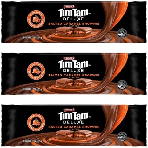 Tim Tam Deluxe Salted Caramel Brownie Cover