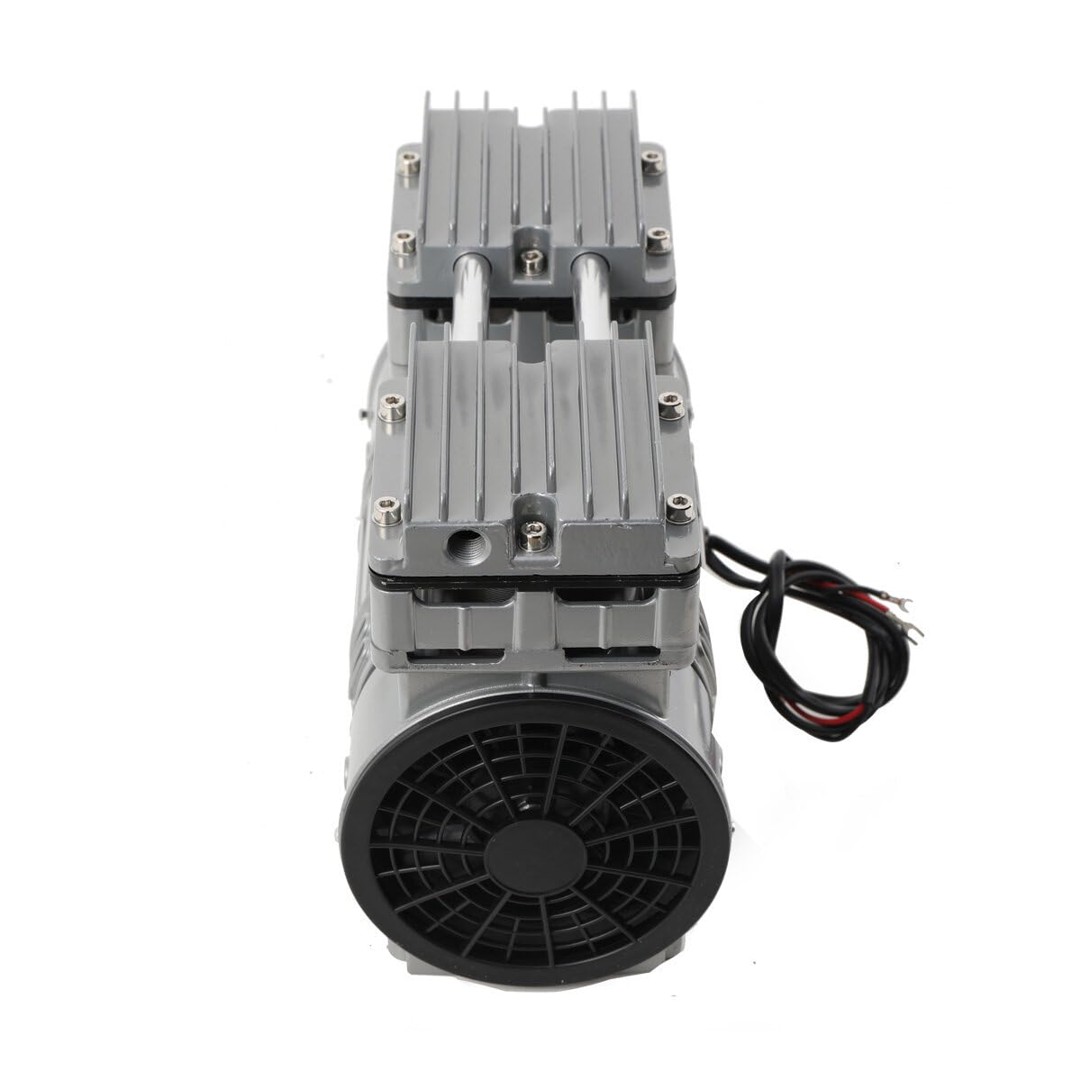 compresor de aire de 750 W/1 HP, sin aceite, 8 bar, 145 l/min, 65 dB, silencioso con almohadilla amortiguadora para los pies