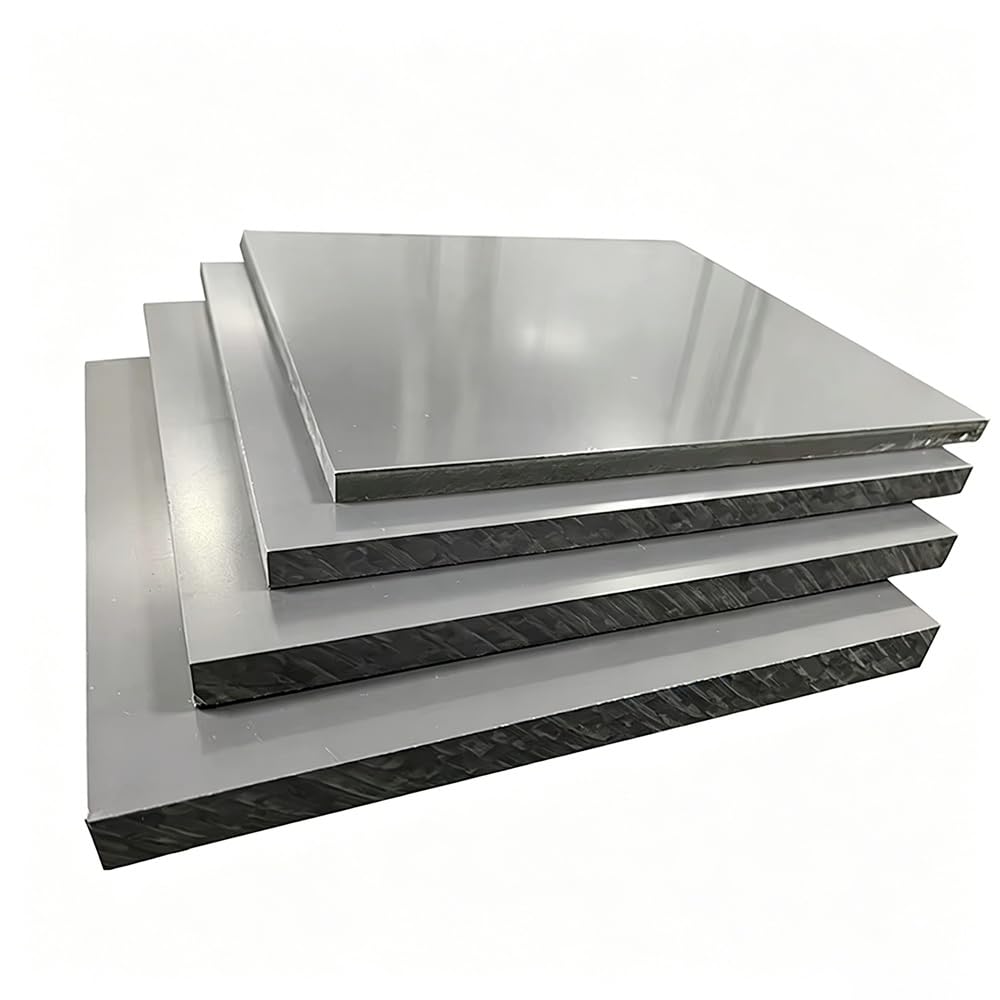 1 Stück Dicke Graue PVC-Technikplatte, 200 X 300 Mm Korrosionsbeständige Starre Platte, PVC-Platte Mit Mehreren Stärken For Bau- Und Bearbeitungsarbeiten(10x200x300mm 1Pcs)
