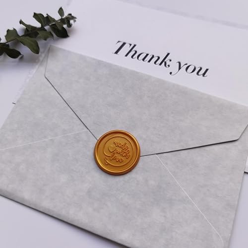 Miniatura 3 de Cuentas de cera con sello de cera de Moorlando, 200 unidades para sellar sellos de cera, perfecto para tarjetas, sobres, invitaciones, paquetes de