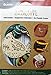 Bucilla Wood Stitchable Shapes Kit, 3 by 3-Inch, 86501 Cardinal