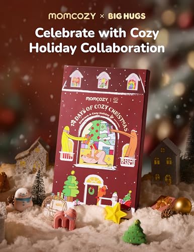 Momcozy & BIG HUGS 14Pcs Christmas Bath Bombs Set of Countdown Calendar Mystery Box, 14 Days of Surprise Bath Bombs & Family Fun, Ideal Christmas Gifts for Kids Boys Girls Toddlers - Image 3