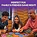 Category Knockout – Fast-Paced Trivia & Word Challenge Game for Adults, Teens & Families – Includes Buzzer, Dice, 100+ Cards, Wild Rounds & TKO Mode – Fun Game Night Idea