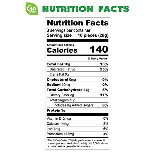 Go Raw Snacks, Sprouted Superfood Cookie Crisps, Ginger Snap (pack of 6 x 3oz bags) — Gluten Free | Vegan | Natural | Organic (00040122_ob) - Thumbnail 4