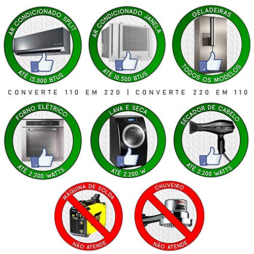 Transformador 6000VA Bivolt Tripolar 110/220 e 220/110 V&M Ref: 6000 VA V&M