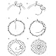 BOELLRUNO 20Stück Ringe für Traumfänger Metallringe Drahtring Metall Hoops zum Basteln Metall Ringe Hoops 20/18/16/14/12/10/8/6/4/3.5cm Traumfänger Selber Basteln Bastelset Mobile Ring DIY Handwerk
