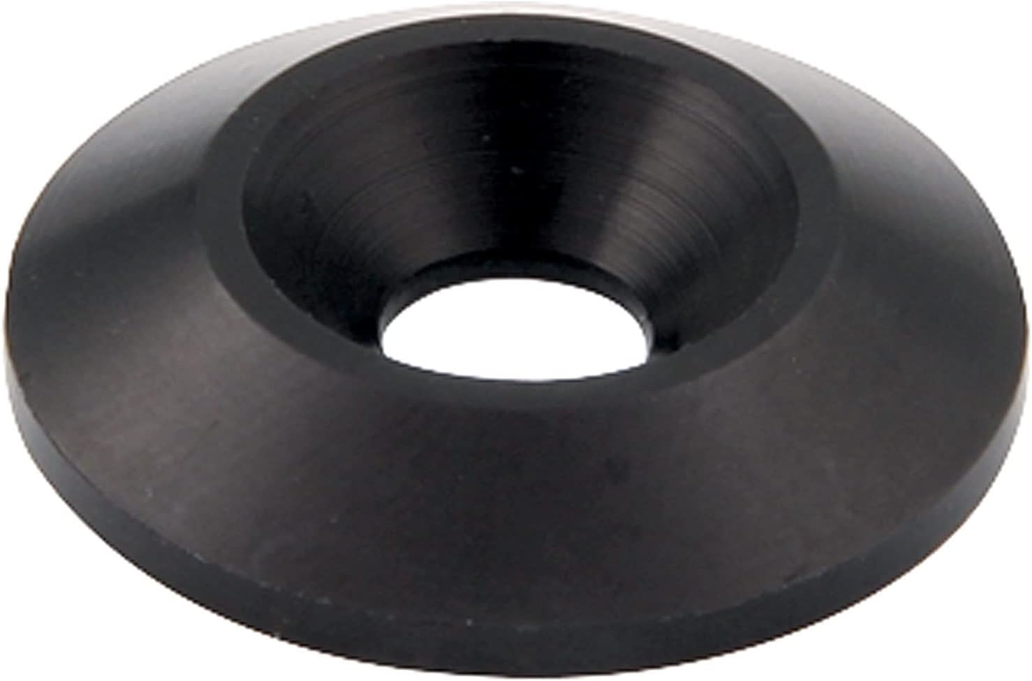 Allstar Countersunk Washer, 1/4 in ID, 1 in OD, Aluminum, Black Anodize, Set of 50